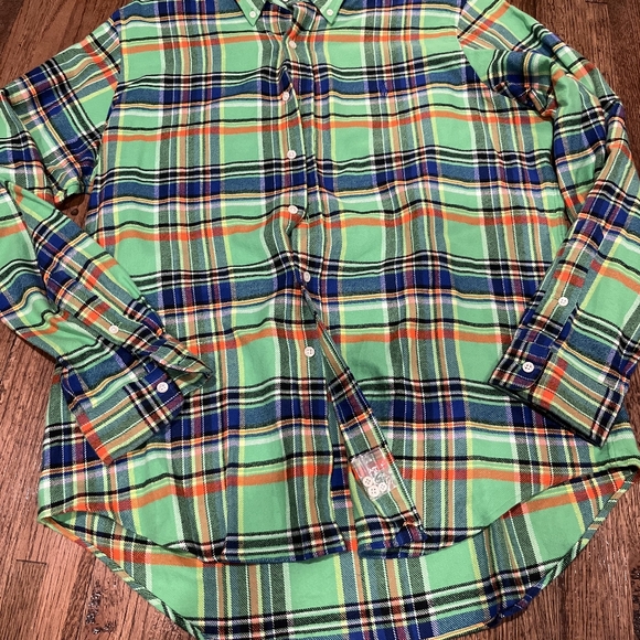 Ralph Lauren Blue Label Men's Casual Button Down Shirts - Multicolor Plaid - Picture 8 of 15